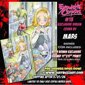 Exquisite Corpses #13 Mars Exclusive With Bonus Print