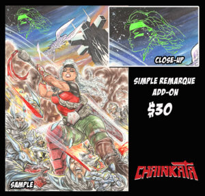 Chainkata #1 Buzz Exclusive Variant Simple Remarque Add-On
