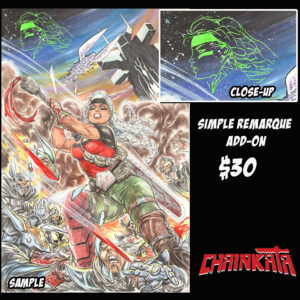 Chainkata #1 Buzz Exclusive Variant Simple Remarque Add-On